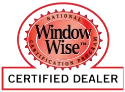 Window Wise certified dealer Window Wise certified dealer