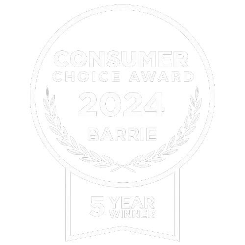Consumer Choice Award 2024 Barrie five-year winner