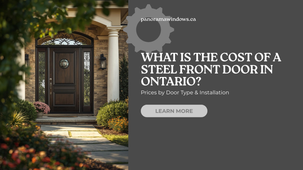 Cost of a Steel Front Door