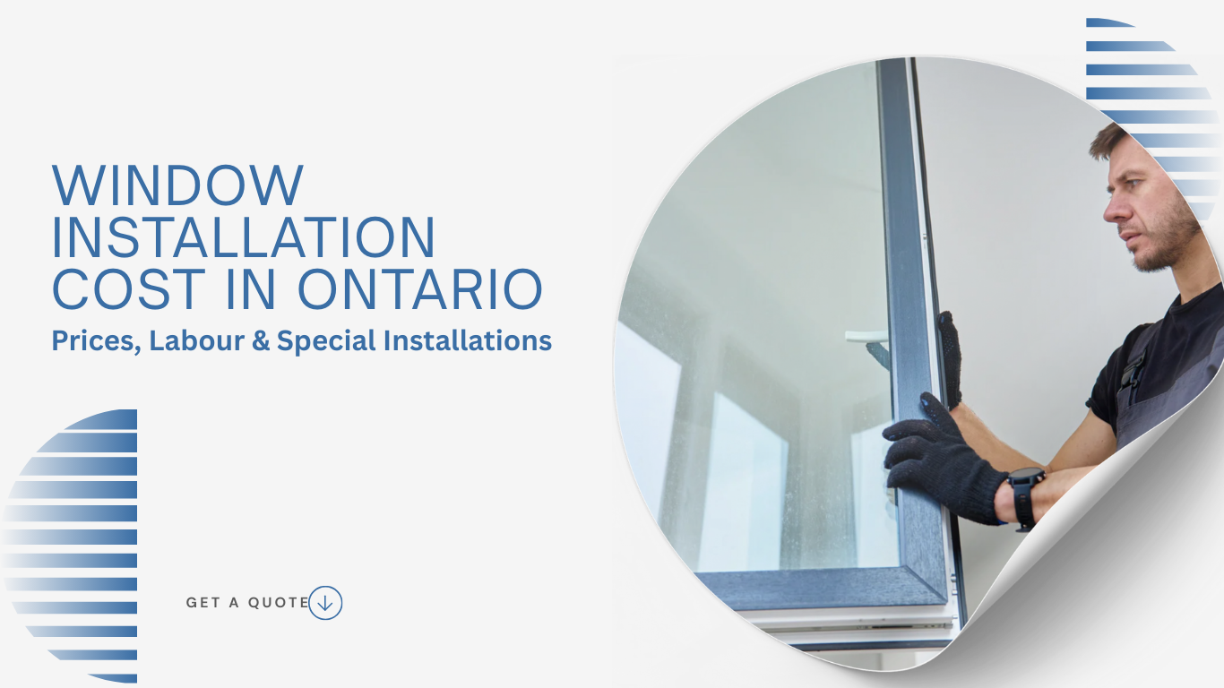Window Installation Cost in Ontario