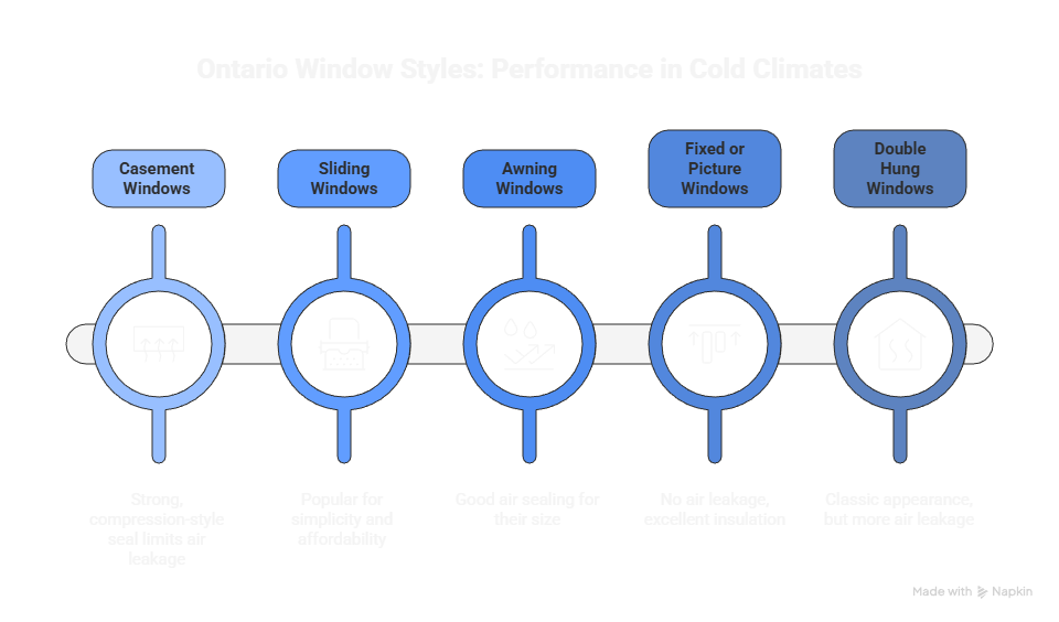 Common Window Styles Used in Ontario