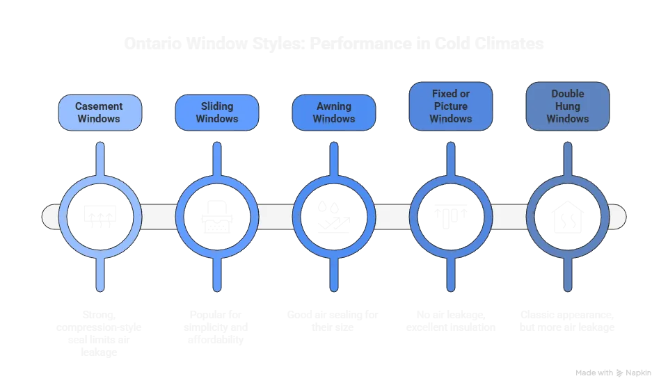 Common Window Styles Used in Ontario