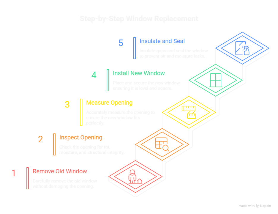 How to Replace a Window Step by Step in an Ontario Home