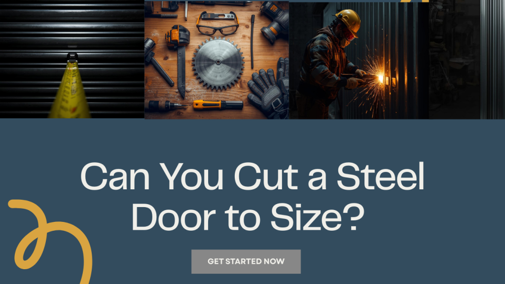 Can You Cut a Steel Door to Size