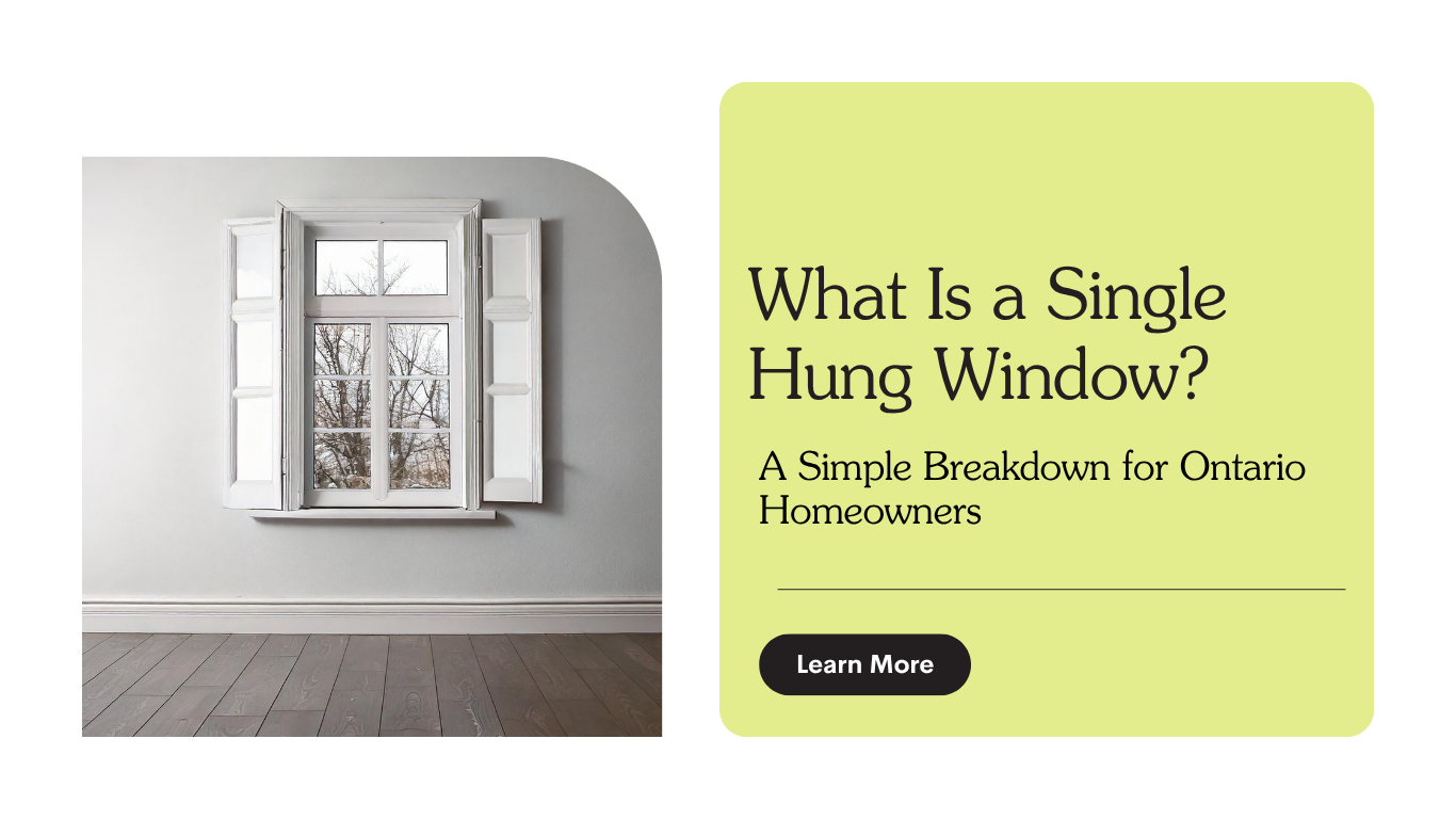 What Is a Single Hung Window