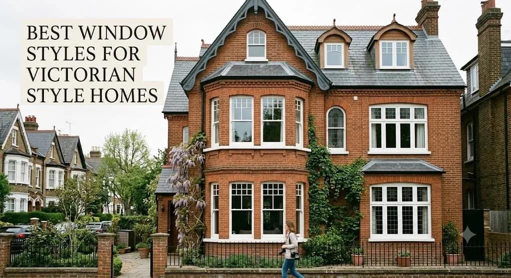 Traditional window styles for Victorian homes featuring sash, bay, and casement windows that preserve historic character while improving energy efficiency